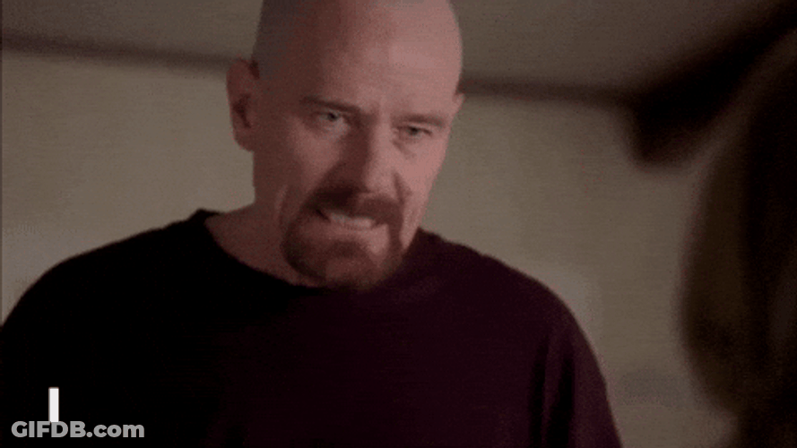 Intense Scene Walter White Meme GIF