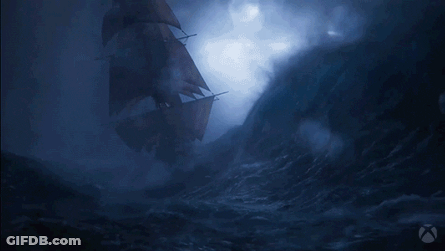Intense Sinking Ship GIF