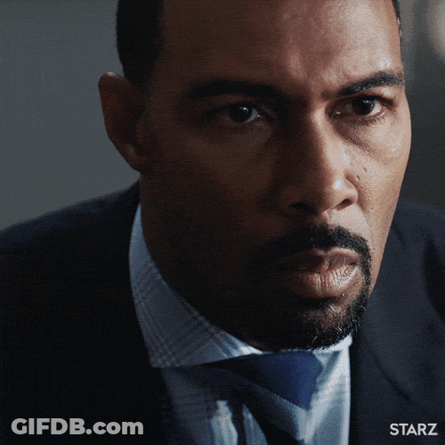 Intense Stare Down Omari Hardwick GIF