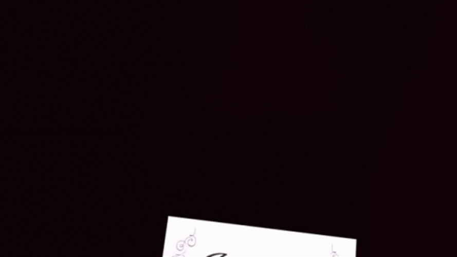 Intention Only Invitation Card GIF