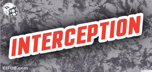 Interception On Gray And White Background GIF