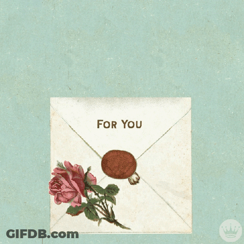 International Cat Day Kittens Inside Envelope GIF