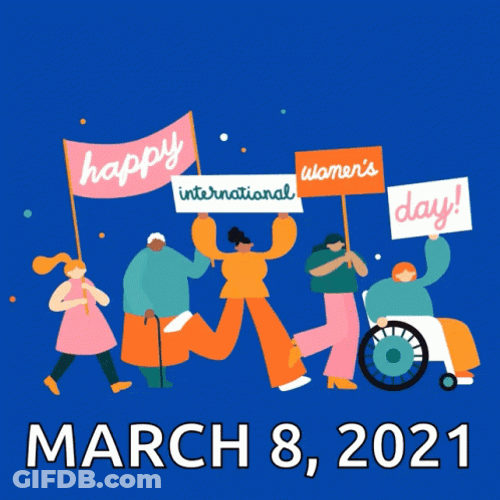 International Women's Day On March 8 GIF