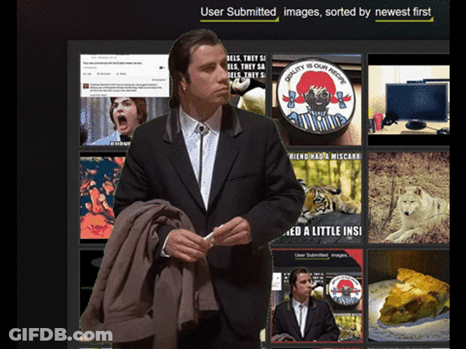 Internet Confused Actor John Travolta GIF