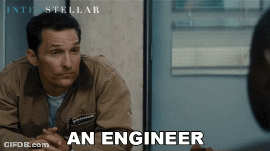 Interstellar An Engineer Cooper GIF