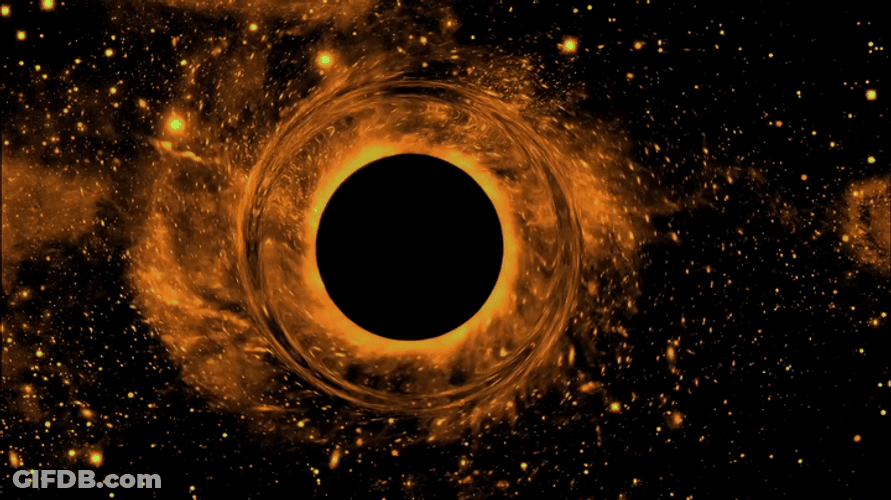 Interstellar Black Hole Sun GIF