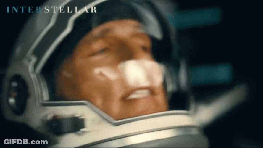 Interstellar Cooper Take Off GIF