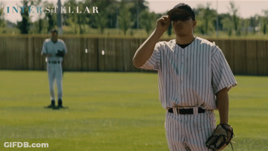 Interstellar Dust Storm Baseball Field GIF