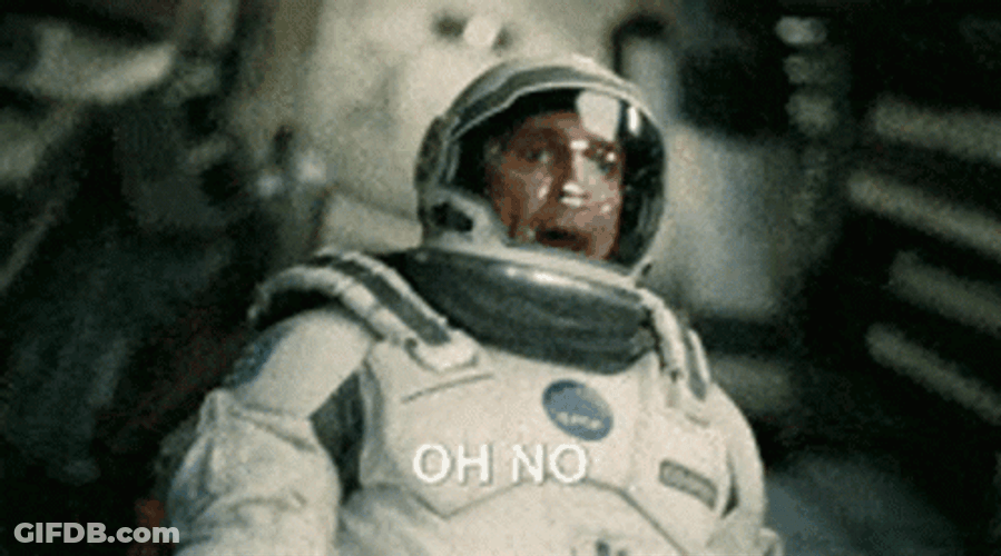 Interstellar Oh No Funny Face Meme GIF