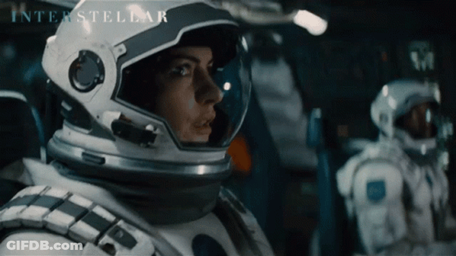 Interstellar Worried Scared Amelia Brand GIF
