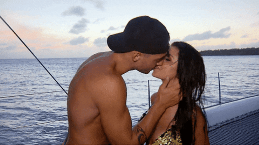 Intimate Couple Goals Kissing GIF