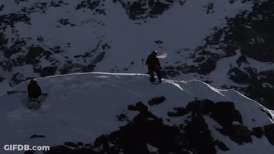 Into The Mind Skiing GIF