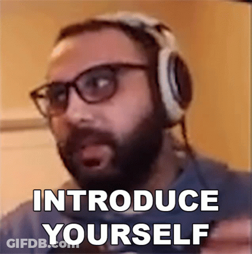 Introduce Yourself Ahmed Aldoori GIF