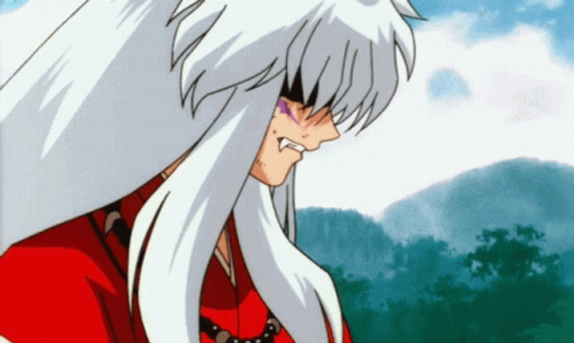 Inuyasha Bloody Hand GIF