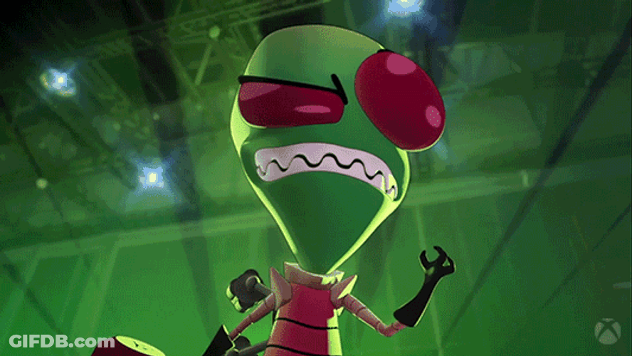 Invader Zim Evil Laugh GIF