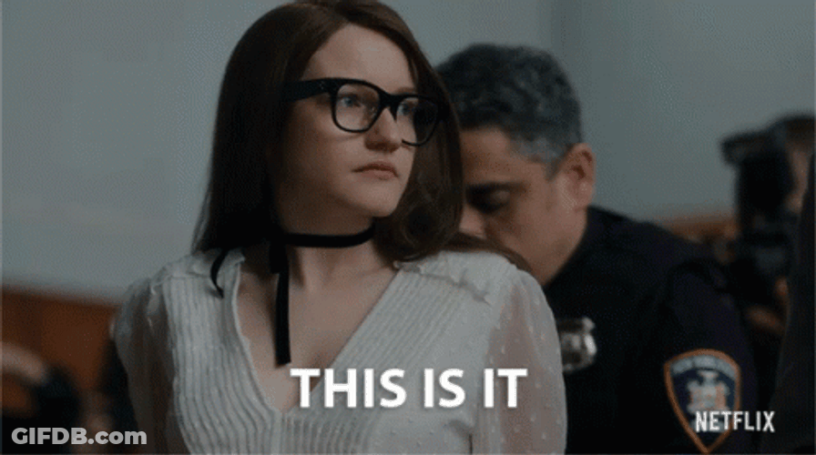 Inventing Anna Getting Arrested This Is It GIF