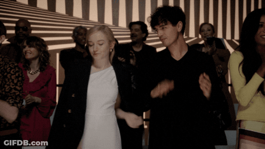 Inventing Anna Walking Out GIF