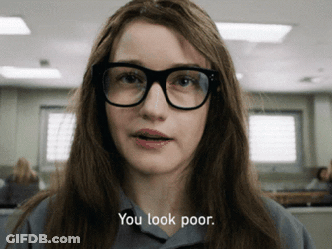 Inventing Anna You Look Poor GIF