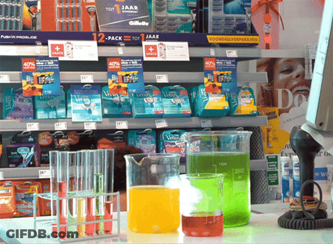 Investigate Science Lab Experiment GIF