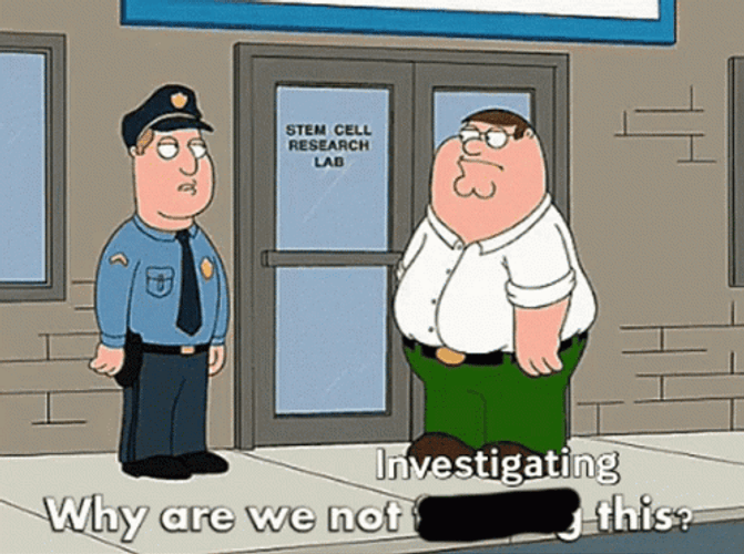 Investigation Peter Griffin GIF