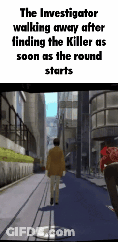 Investigator Walking Away After Finding Killer GIF