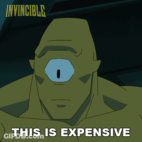 Invincible Advertisement Monster With Blue Eye GIF