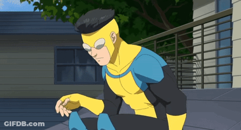 Invincible Mark Grayson Sad GIF