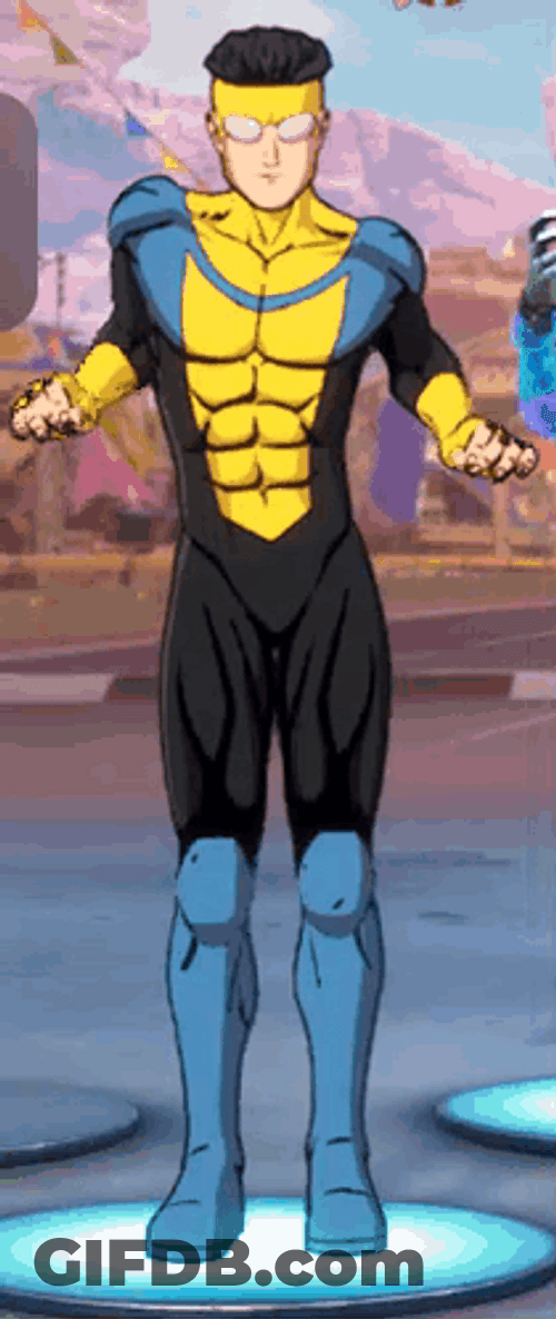 Invincible Mark Groovy Dance GIF