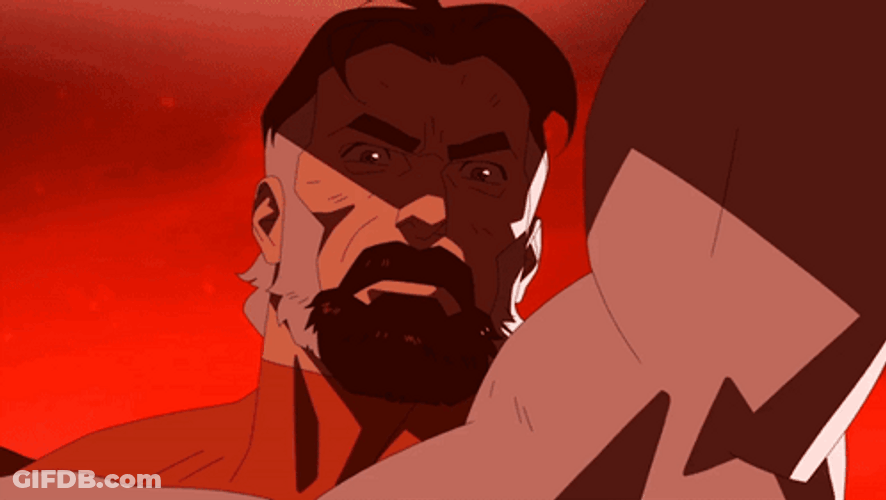 Invincible Omni Man Looks At Something GIF