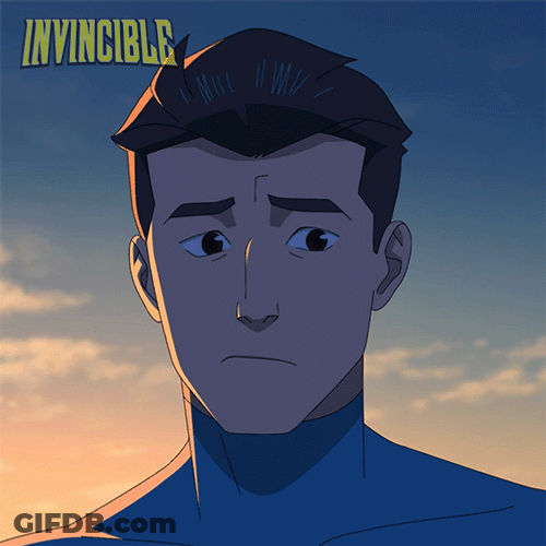 Invincible Thinking What To Do GIF
