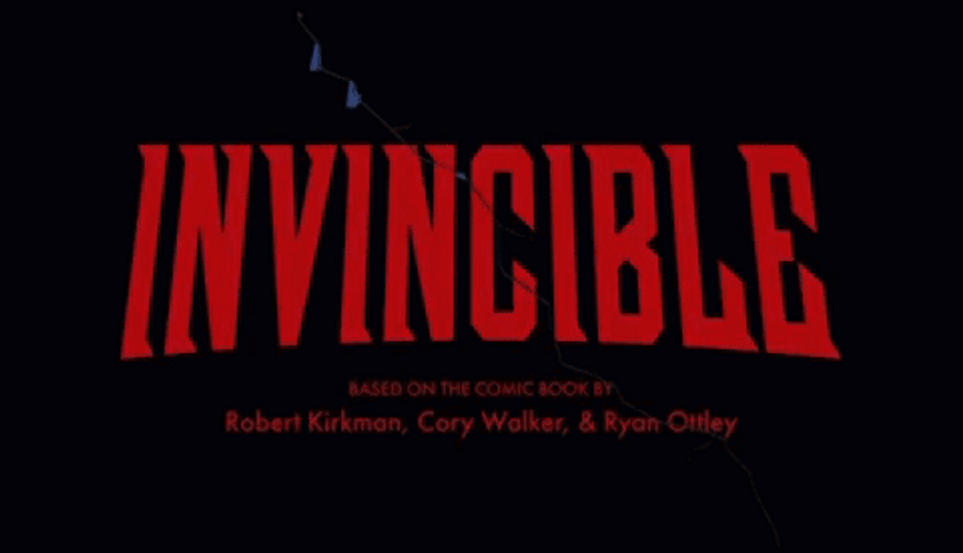 Invincible Title Clip GIF