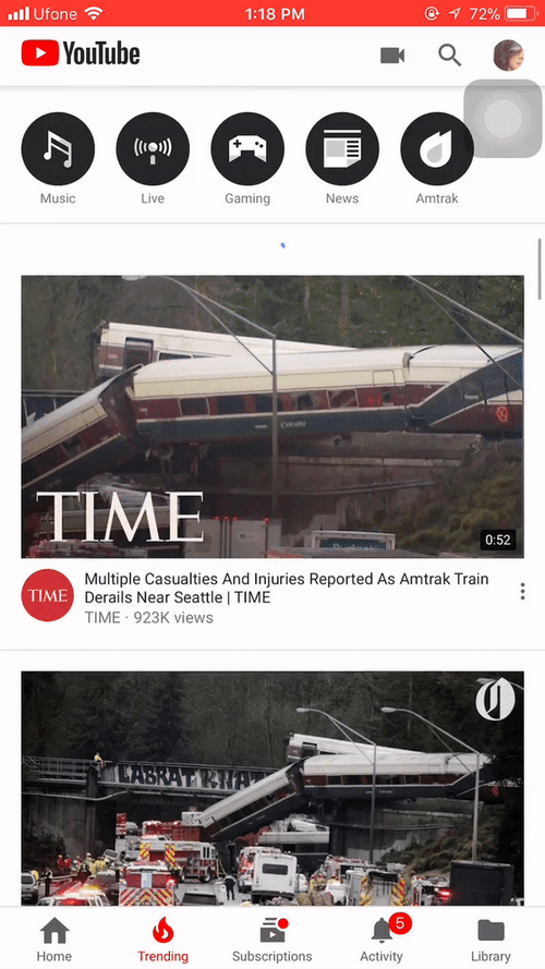 Ios 7 Iphone YouTube Watch GIF