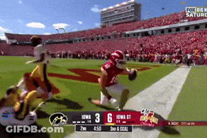 Iowa Vs Iowa State Football Game GIF