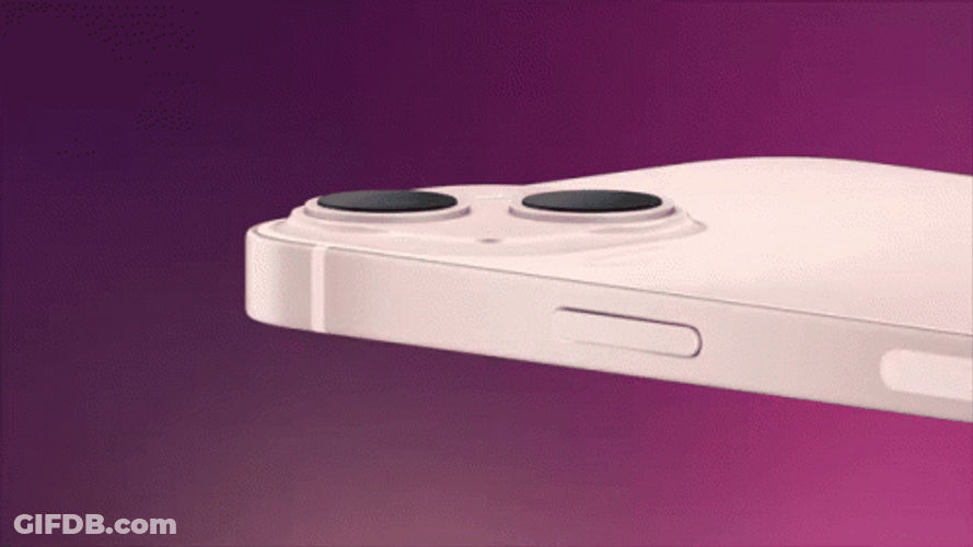 Iphone 14 In Pink GIF