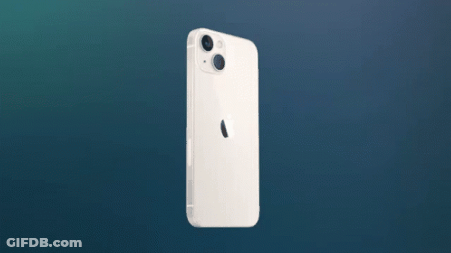 Iphone 14 Iphone 13 White GIF
