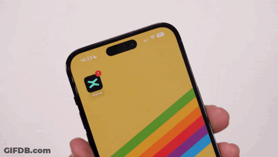 Iphone 14 IPortal GIF