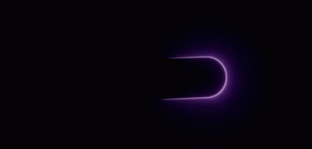 Iphone 14 Pro Status Bar Purple Backlight GIF