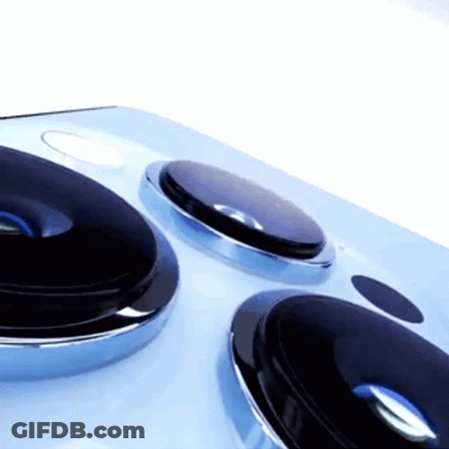Iphone 14 Pro Triple Camera System Close Up GIF