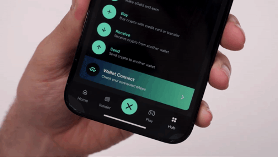 Iphone 14 Pro Wallet Connect Feature GIF