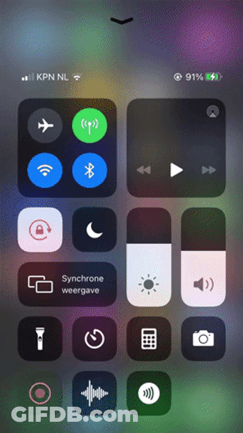 Iphone 14 Screen Record GIF