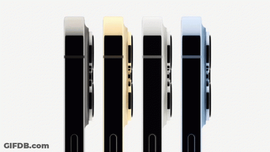 Iphone 14 Sleek Touches GIF