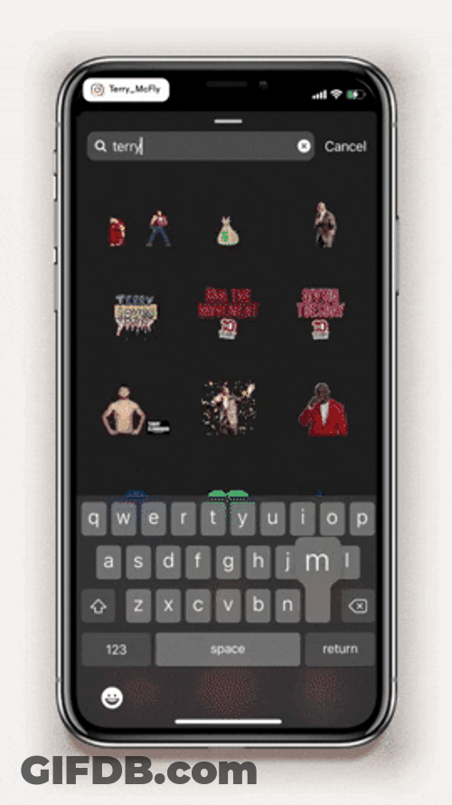 Iphone 14 Social Media Stickers GIF