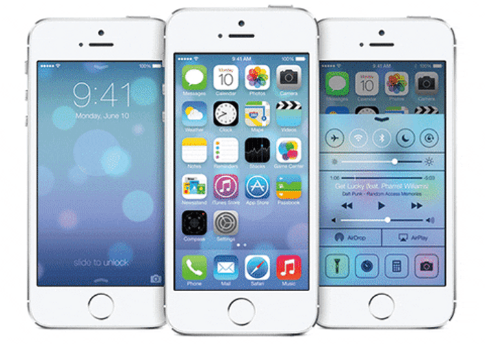 Iphone 5S Ios 7 GIF