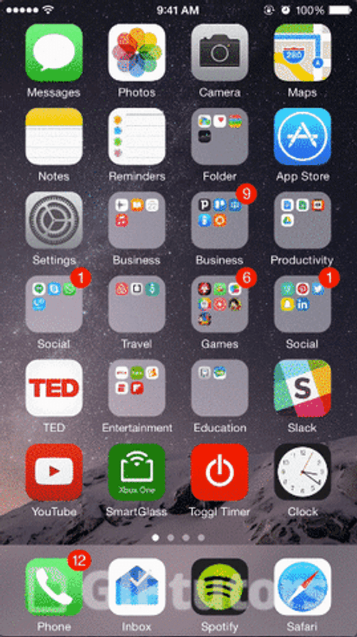 Iphone Ios 7 Calculator GIF
