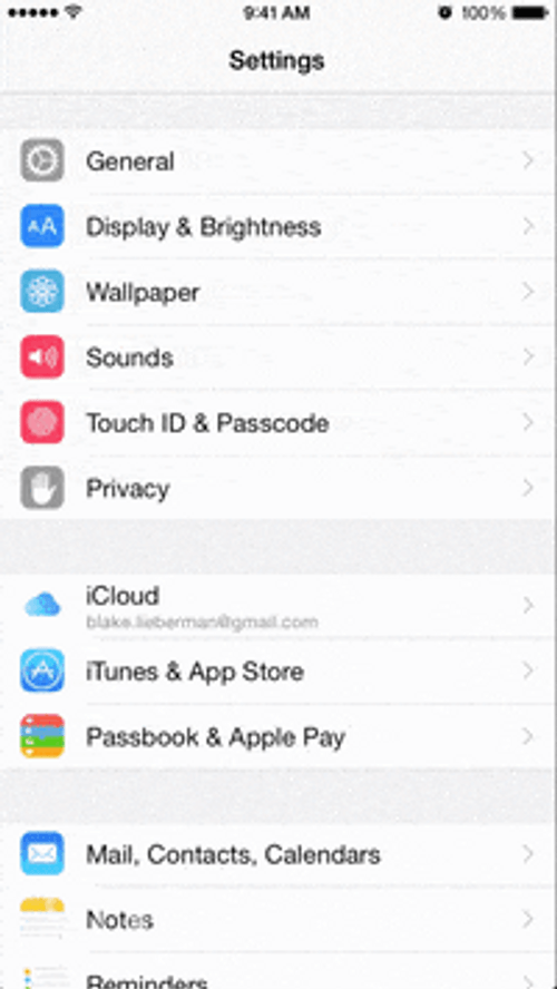Iphone IOs Update GIF