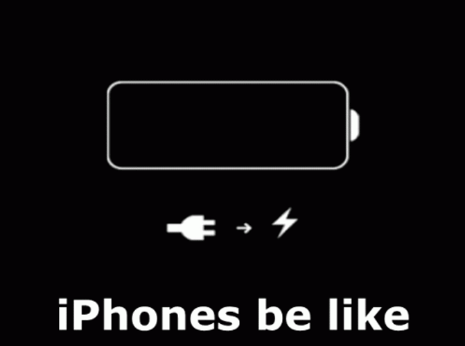 Iphone Low Battery GIF