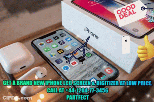 IPhone Next To Its Box GIF