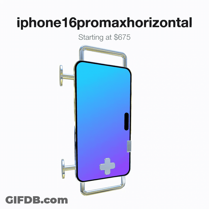 IPhone Pro Max Horizontal GIF