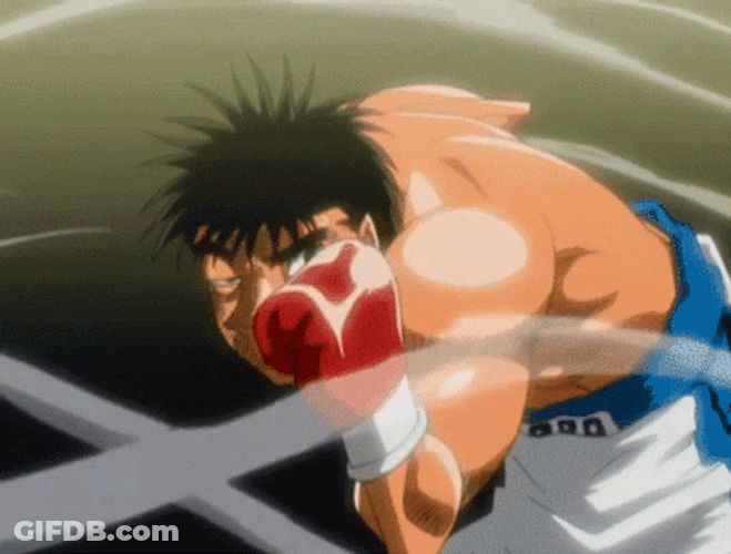 Ippo Makunouchi Deadly Punches GIF