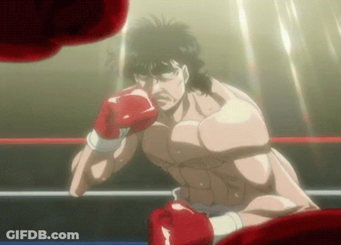 Ippo Makunouchi Ryo Mashiba Fight GIF